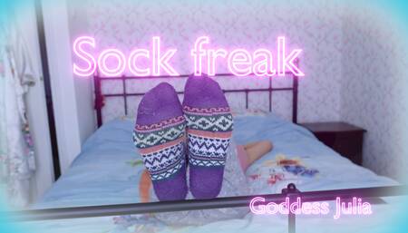 Sock freak- humiliation fetish