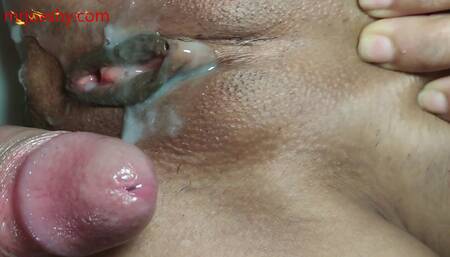 Very Skinny Asian MILF with super tight Pussy Fucked by BWC