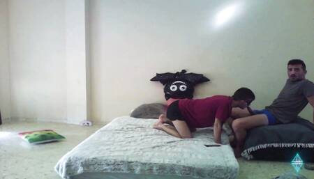 Before you go with your friends I'm going to punish you