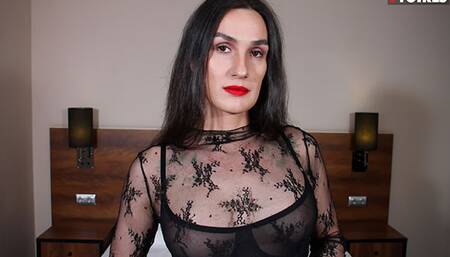 GROOBYCLUB - Horny Russian girl in boots and short skirt masturbates her ass with pink dildo