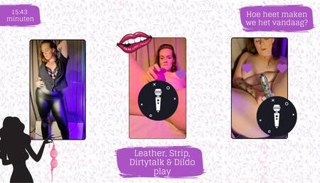 Ga zitten en geniet. Vandaag ga ik heerlijk voor je strippen! ????️