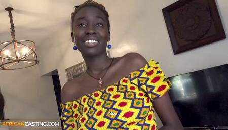 Hot African model tricked into fucking casting producer to get booked!