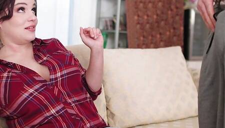 Straight in the Ass - A BBW get her Ass Nailed by a Big Cock