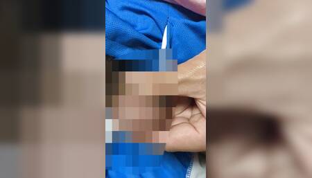 I tried masturbating