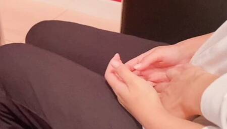 After having tea at a cafe with a beautiful woman I met on a dating site, we had intense sex.