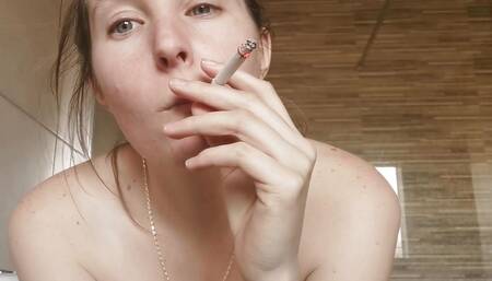 Big Titty Smoking