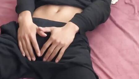 Straight Twink Gets Horny in His Room