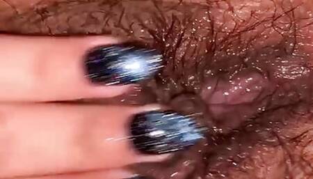 Masturbating in bed