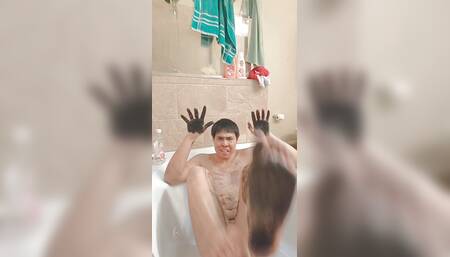 Ink Arting and Bathing