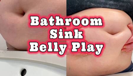 Bathroom Sink Belly Play