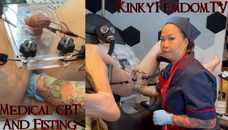 Medical CBT and Fisting ft Glove Mistress Li Ying Maz Morbid - nurse medfet fetish anal electrics