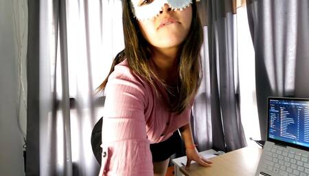 Sexy secretary gives her boss a little relax time (part 2)
