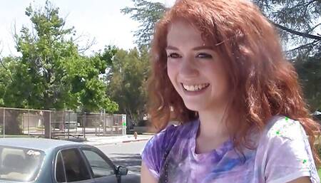 18yo Cute Ginger Cheating on 12inch Monstercock