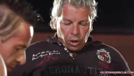 Velvet Swingers Club stripper orgy