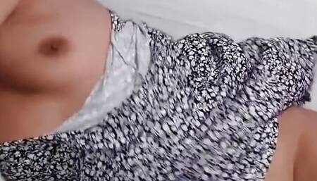 My Indian stepsister is in her room alone and I go in to fuck her
