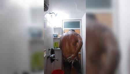 Nude bath and self play