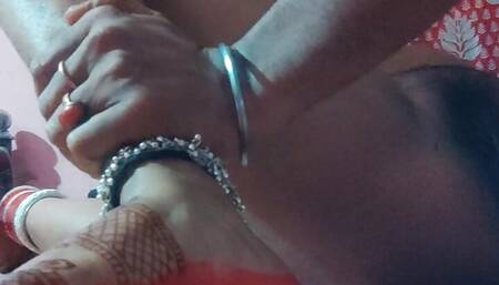 On the day of Karwa Chauth, the neighbor sister-in-law enjoyed with the brother-in-law