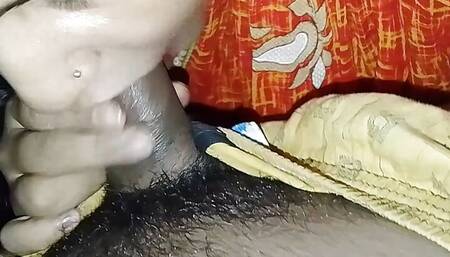 Desi aunty sucking in big cock