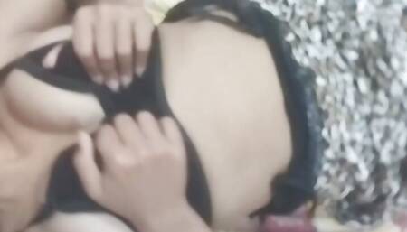 step sister romance in nuide (Home made video )