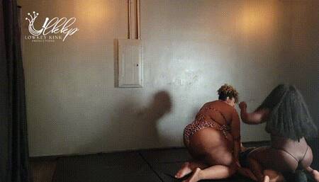 Queen Melanin and Goddess Jaded Dragon Femdom Destruction