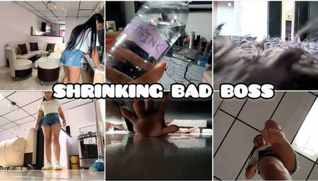 shrink bad boss and vore