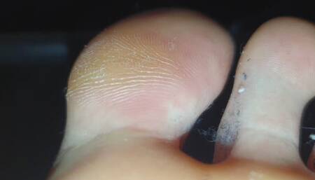 Giant Feet Crush You Under Desk