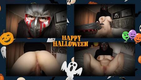 Step-SON Accidentally Fucks Step-MOM at a HALLOWEEN Party