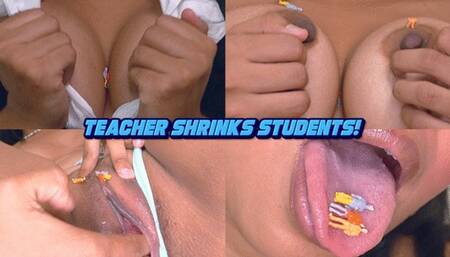 Teacher shrinks students!!! - Natasha