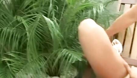 Lesbo German babes having fun with big toys