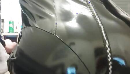 Lovely_Ass Black Sexy Tight PVC Ass