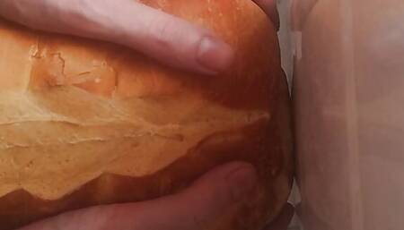 Bread loaf masturbation