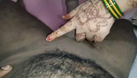 Riya Bhabhi Shaved the Penis, Enjoyed It, the Penis Became Erect and Inserted It Into Bhabhi's Ass