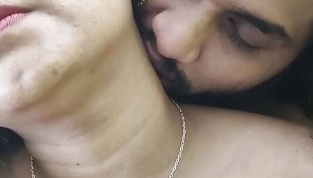 Old traditional dress with sex and blow job of Vaishnavy and Sharun Raj, Mallu couple dress removal sex and blow job, Hot couple