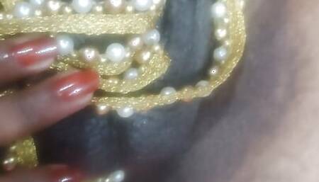 Stepson small dick decorated and handjob given by the stepmom