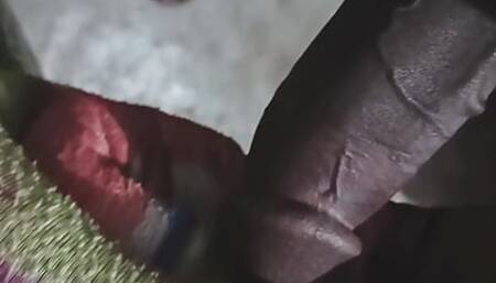 Desi boy with girl and oild big black cock fucking and cring girl