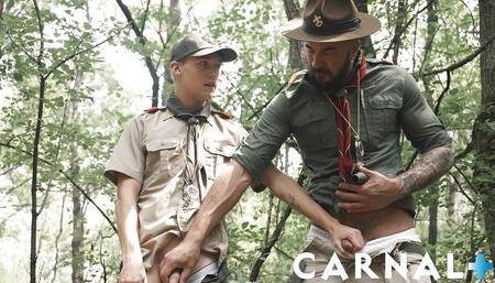 ScoutBoys Dolf Dietrich  fucks cute blond scout in woods