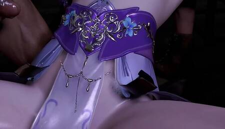 3D Cute Anime Asian Whore Have Her First Time Gangbang Sex