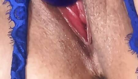 Wife has her hairy pussy fucked