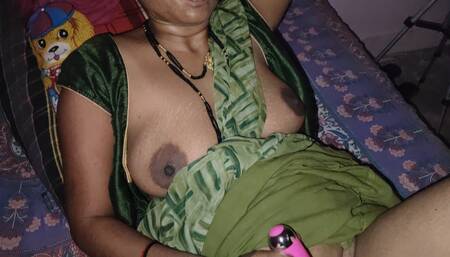Today I relieved the itch in my pussy with a vibrator when my husband was not at home
