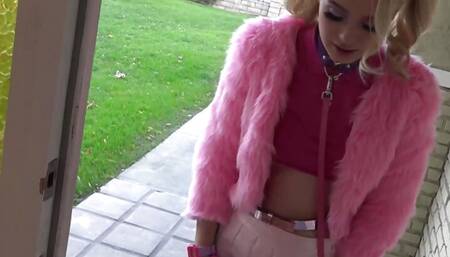 Golden Babe Anastasia Knight Gets A Raw Doggystyle Backshot!