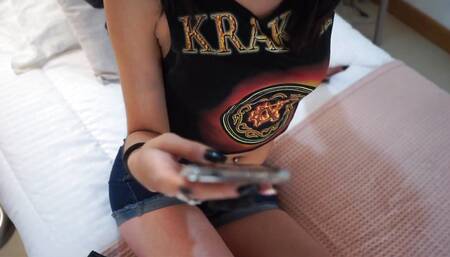 Sexy Webcam Model Working Hard in My House