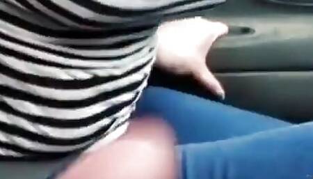 After the Party Car Blowjob - Road Head