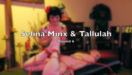 Tickle Wars 4 - Bout 6 - Selina Minx & Autumn M4V Tickling - Bondage - Femdom