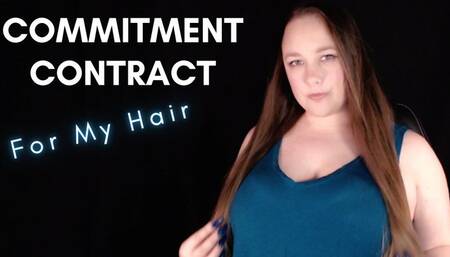 Commitment Contract to My Hair