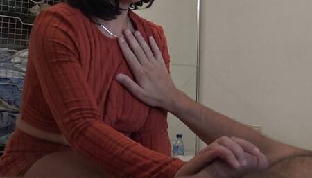 French stepmom and stepson have kinky cuckold sex in NYC