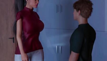 Being a Wife 6 Goro Showed His Cock to Christine Again