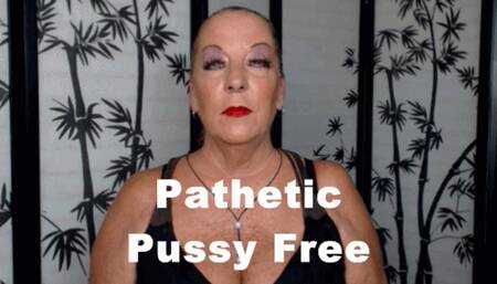 Pathetic Pussy Free Hand Humper Emasculation Humiliation by Goddess Natasha XHD (WMV)