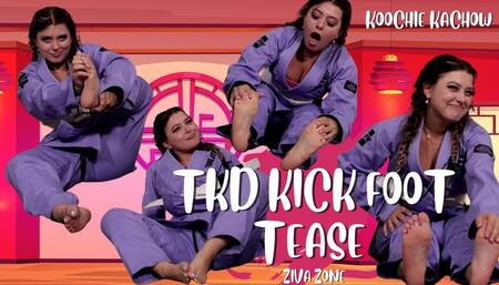 4K Koochie Kachow - TKD Kick Foot Tease