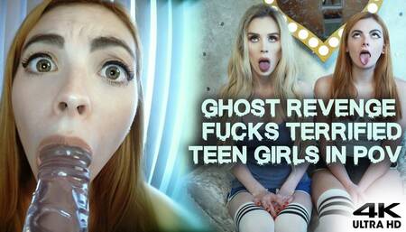 Ahegao Schoolgirls Face Fucked By Ghost