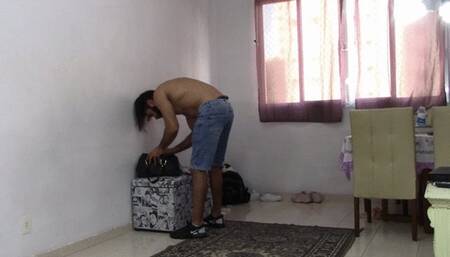 Triple evil girls facesitting domination Part 1 by ADRIANA , POLLY JORDAN , SCARLET WHITE AND DANIEL SANTIAGO cam by dani full hd